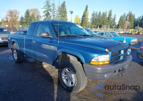 2003 Dodge Dakota из США, поврежденный, VIN 1D7HG12X73S248226